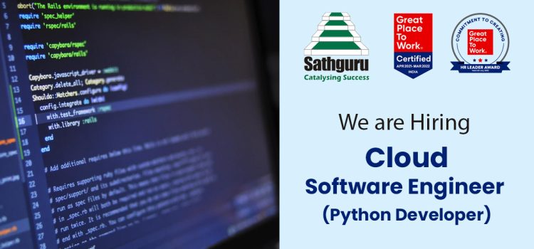 Cloud Software Engineer (Python Developer)