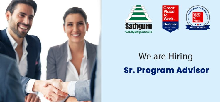 Sr. Program Advisor / Asst. Manager (Sales & Mktg, Executive Education)